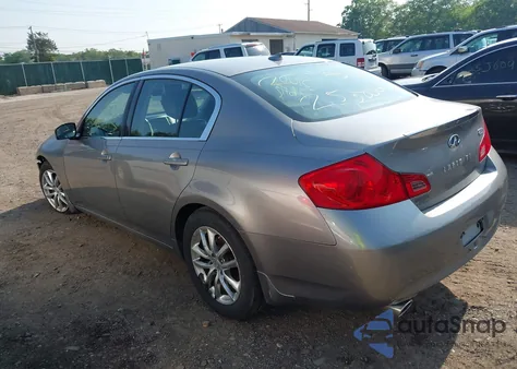 2007 Infiniti G35X from USA, damaged, VIN JNKBV61F17M807595